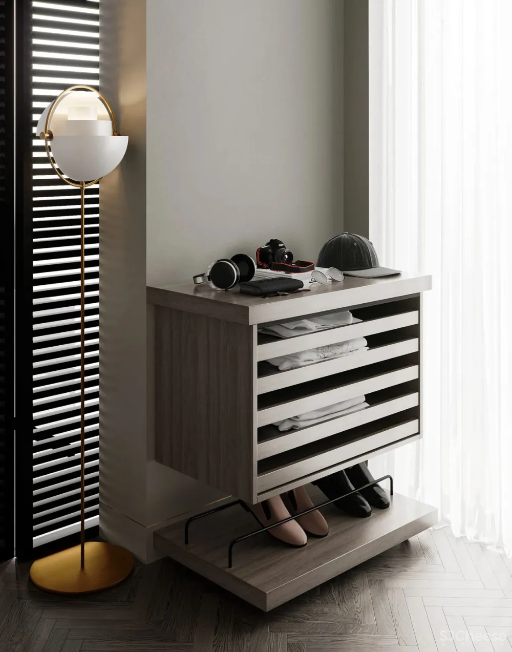 305㎡现代顶层复式,豪宅的正确打开方式!