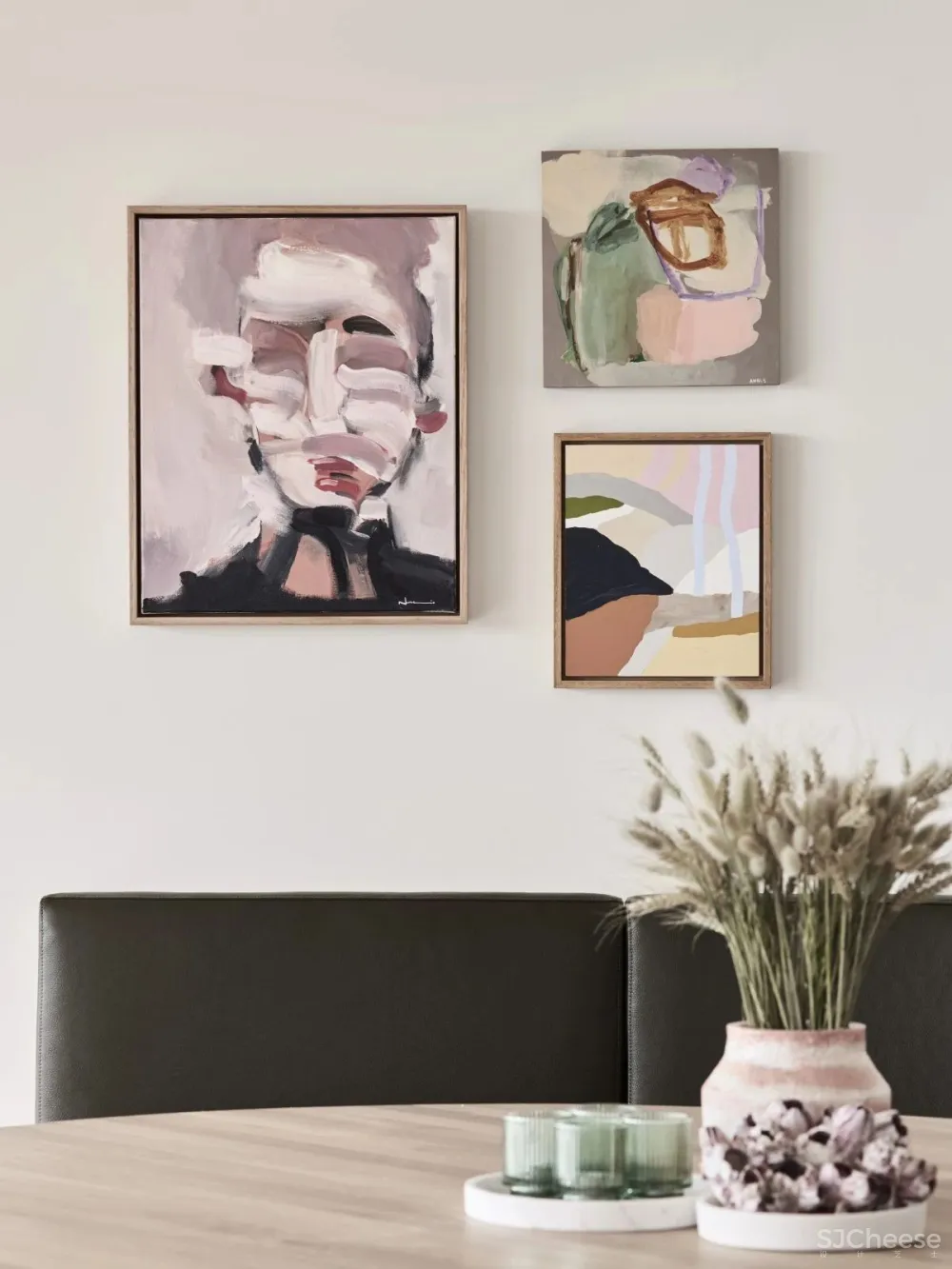 两居室简约住宅，原木家具加上藤编元素太好看了！