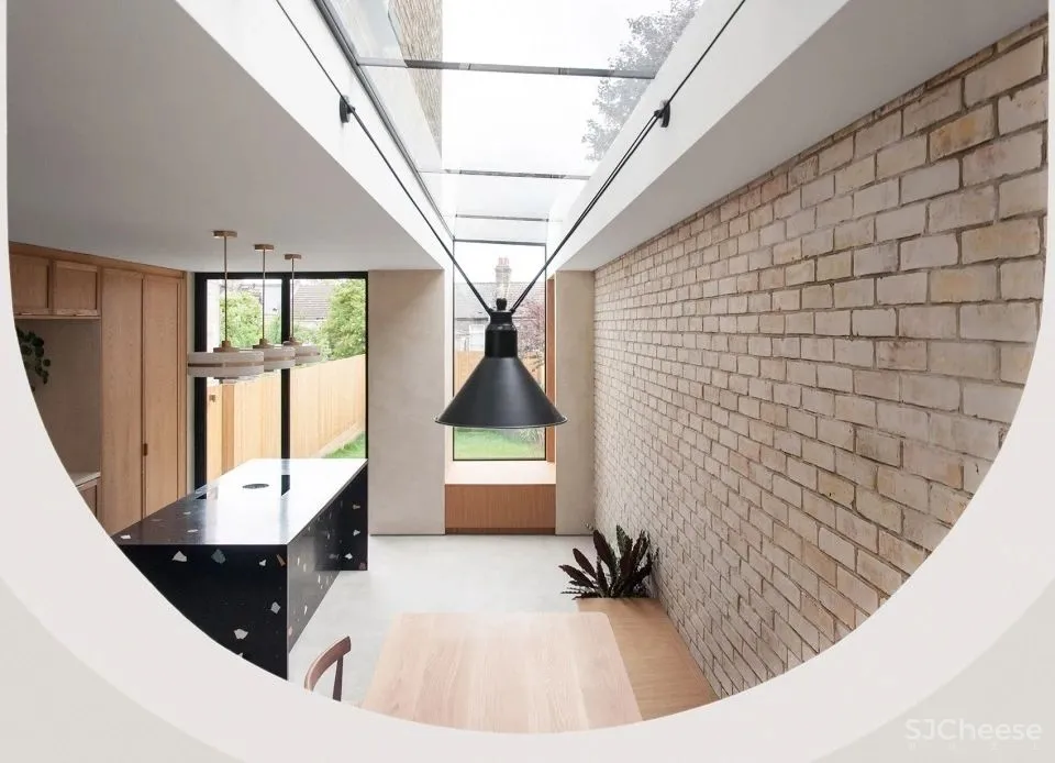 伦敦开放式住宅空间,明亮,开敞,独特空间 Yellow Cloud Studio