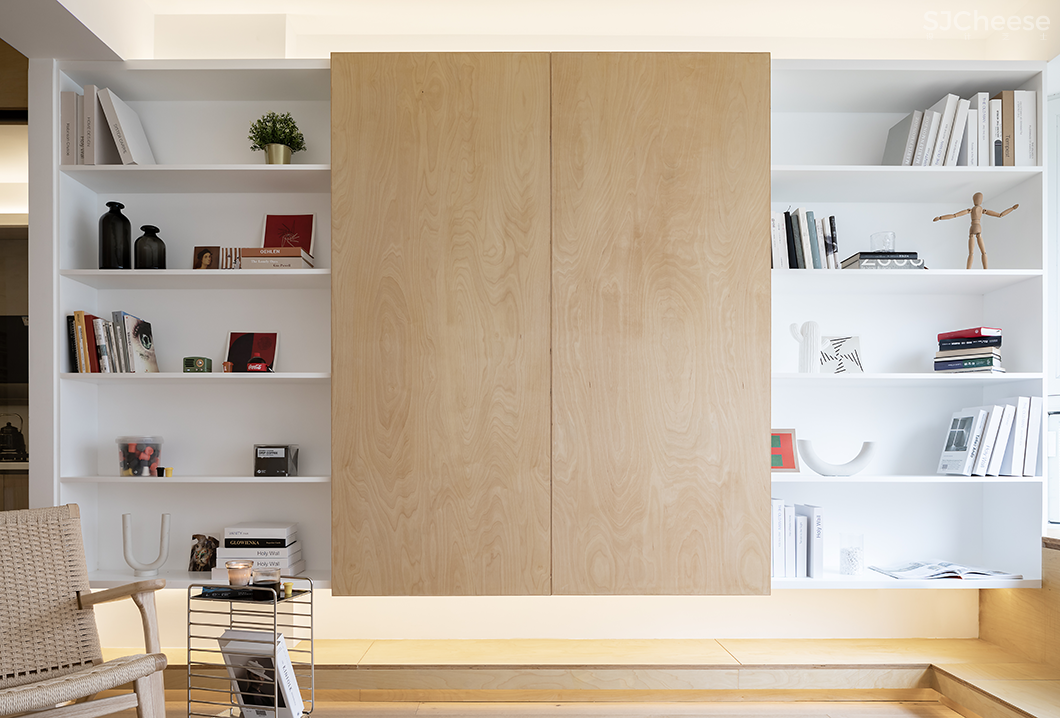 89㎡学区房改造,简约木质,超舒适!