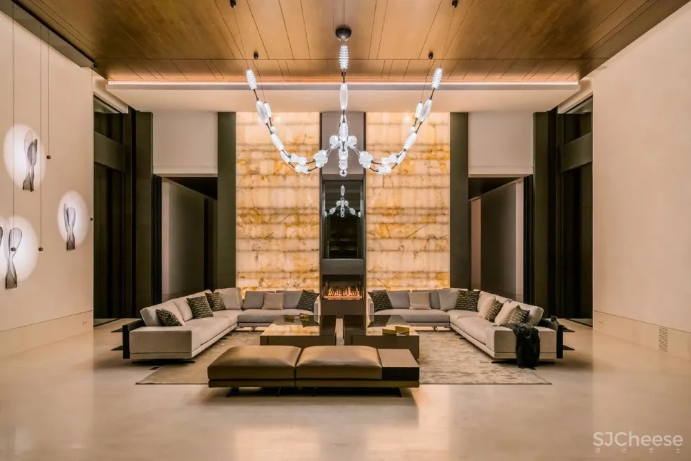 3100㎡的大宅设计,尺度够大才能真正奢华