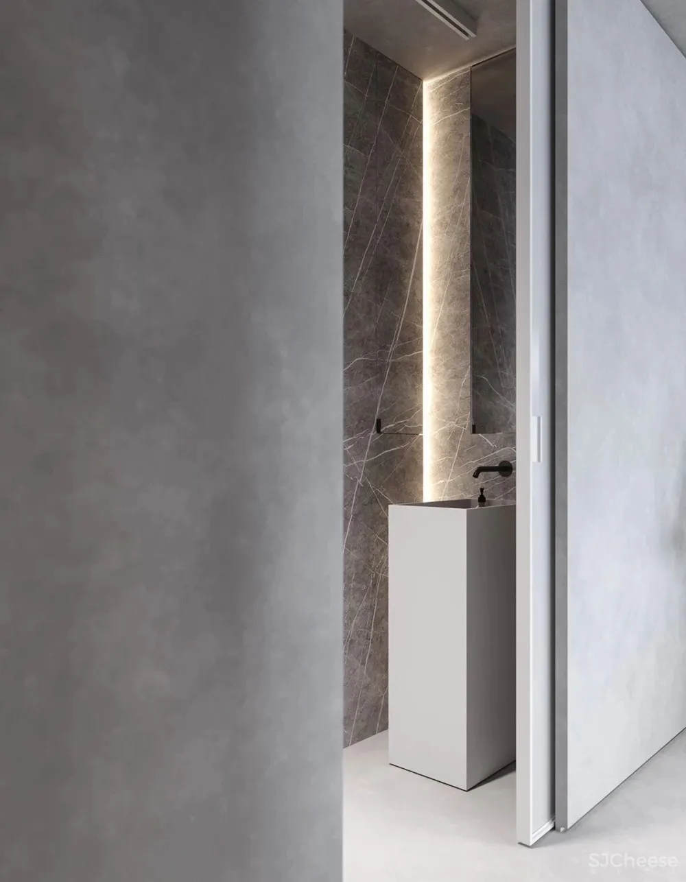 极简灰设计，这个家美爆了！