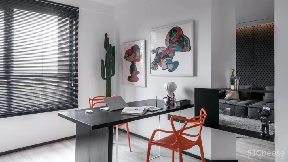 120㎡质感简约私宅,谁说黑色沉闷又压抑?