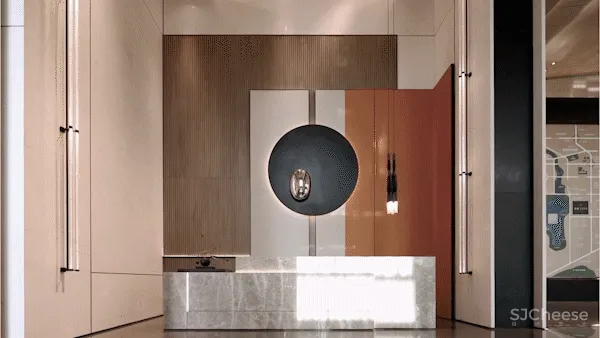 羽果设计新作:老工业城市美学风格的售楼处