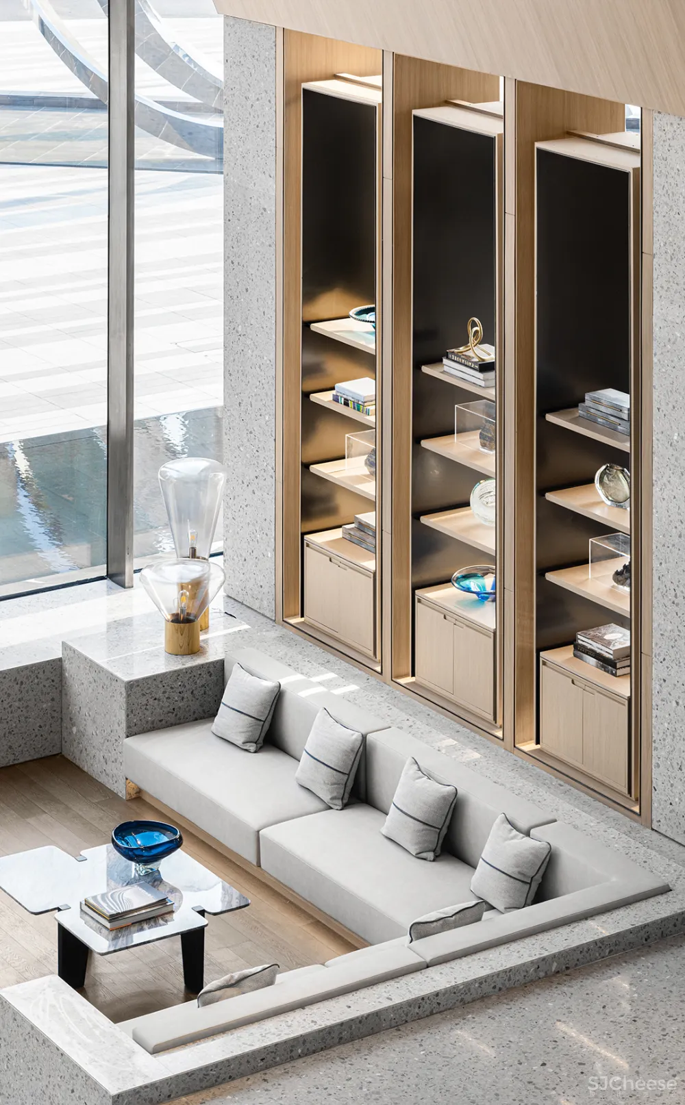 WJID x 旭辉 木石弥漫,打造纯净的空间哲学