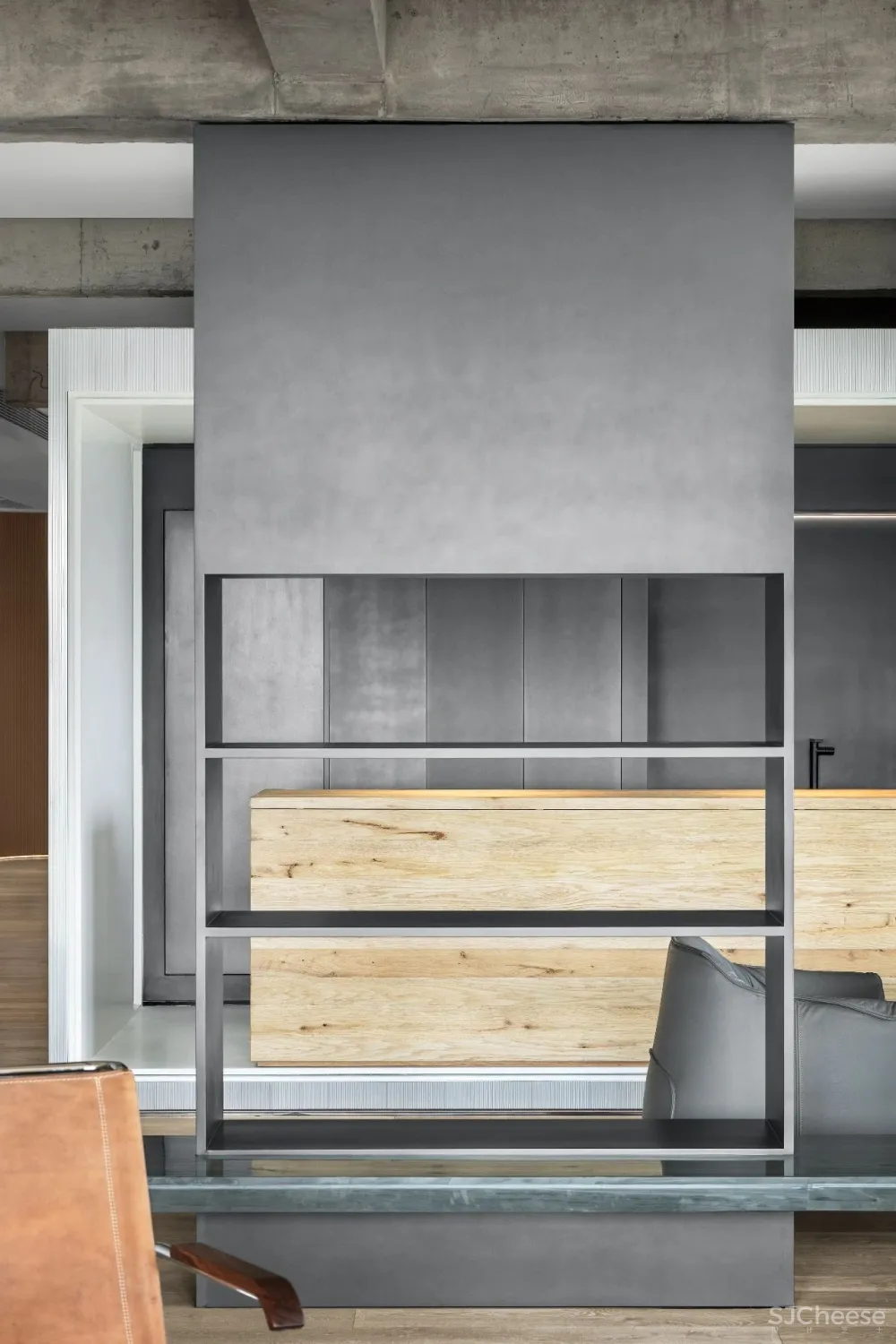 佳作 万境设计 × 凌笛OFFICE:极简办公空间的场所精神