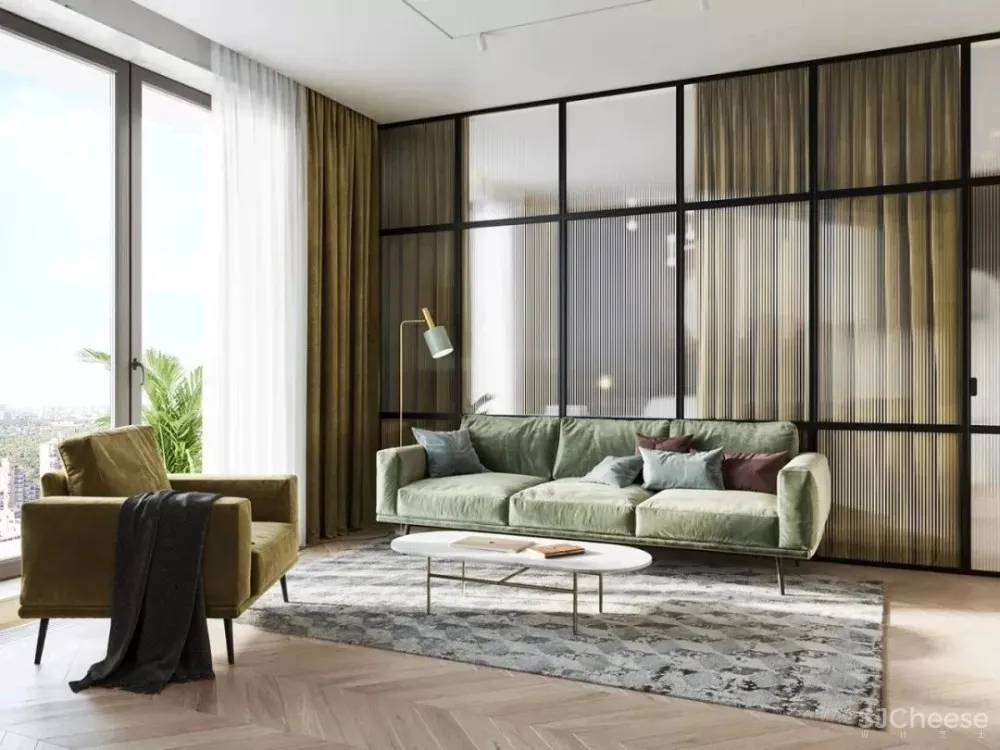 98㎡轻奢风精致私宅，兼具经典与时尚！