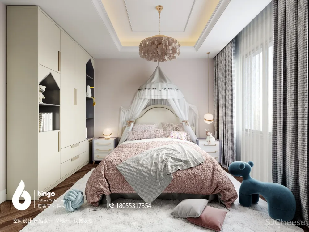 现代法式大平层