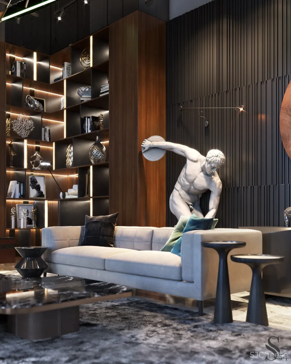 «首都塔»住宅区的公寓