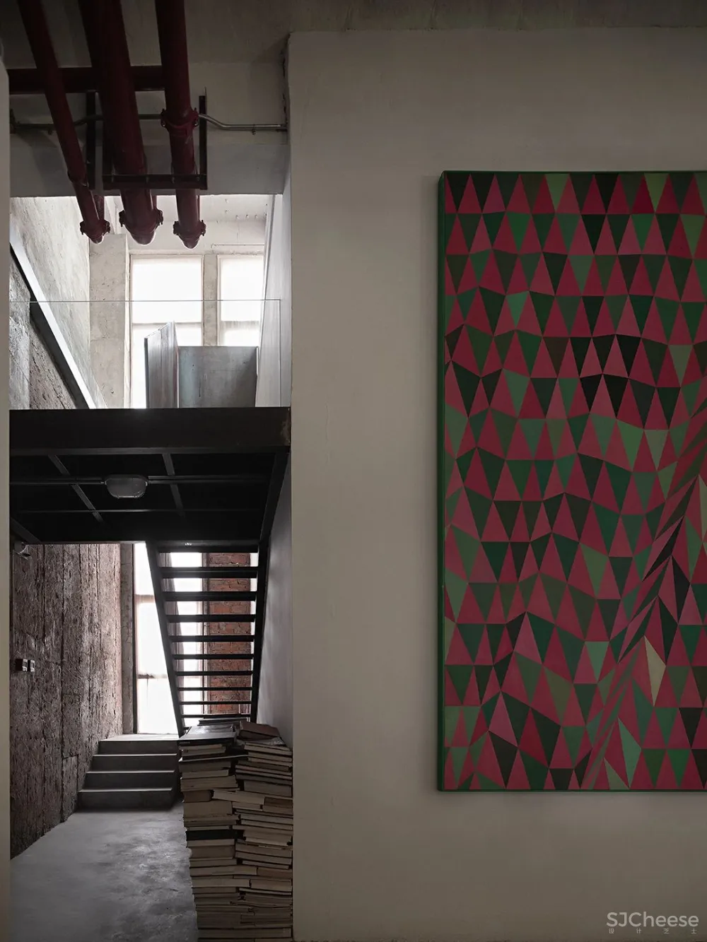 广州伶居侘寂风总部办公，旧得很高级！