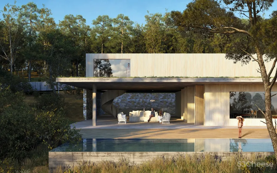 18个建筑大师,在一座岛上设计了50栋私人别墅,耗资28亿,原来融入自然才是真正的奢华