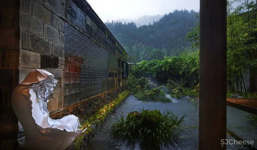 竹间设计：西递度假区