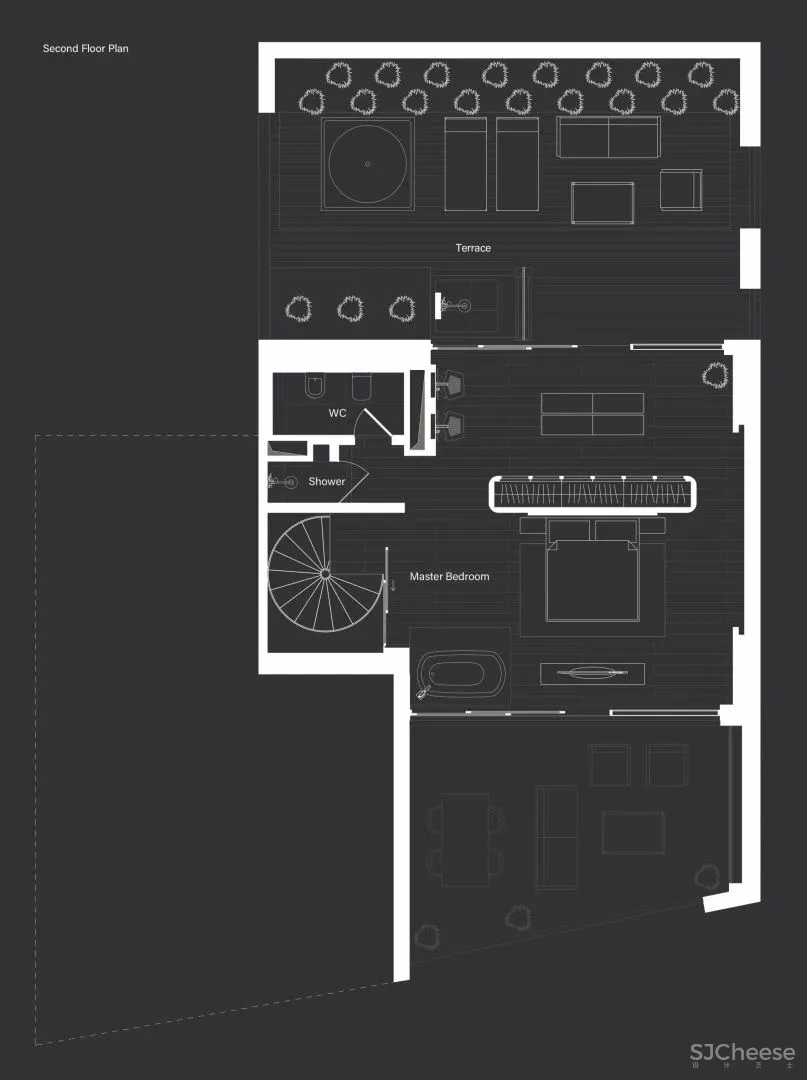 230㎡ 小复式，卧室里带卫生间这样装实在太美了！