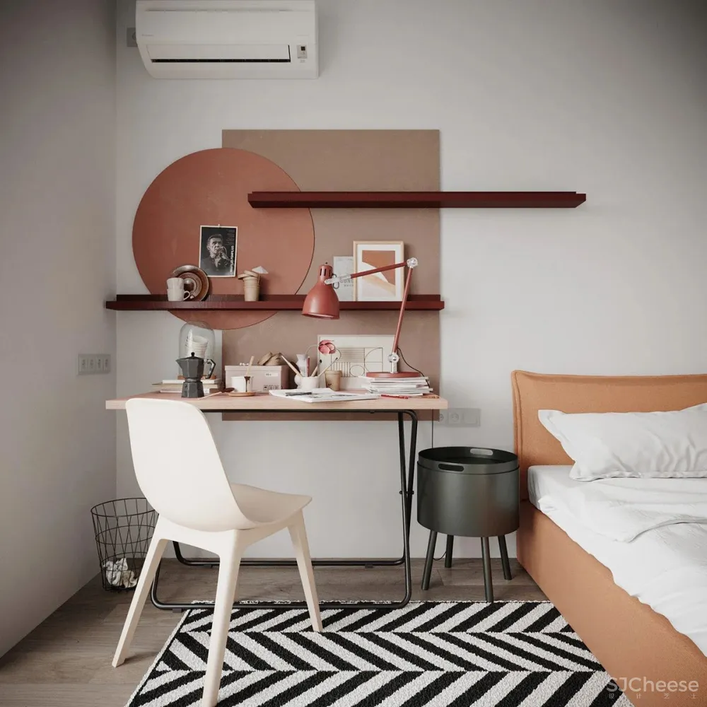 Creating Well Rounded Interiors With Circle Themes - Orange