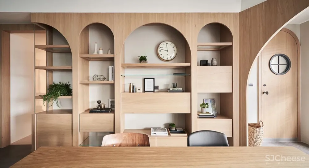 小树之家欢乐成长,158㎡木质双拼亲子宅 北欧建筑