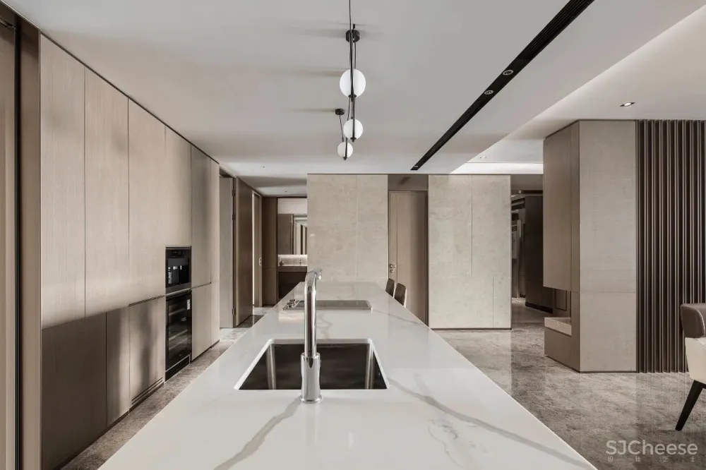 柯翊设计│ 绍兴源盛·云锦中心大平层样板间