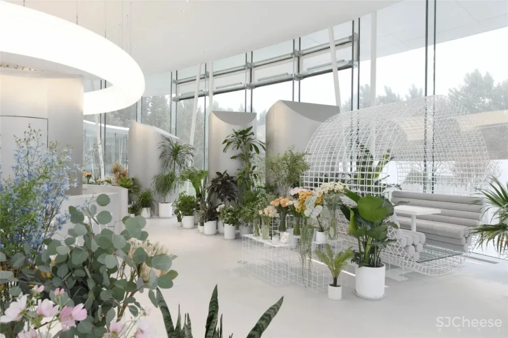 SWS 作品 停靠在青岛小镇上的四季花房:青岛西海岸云中花社咖啡馆