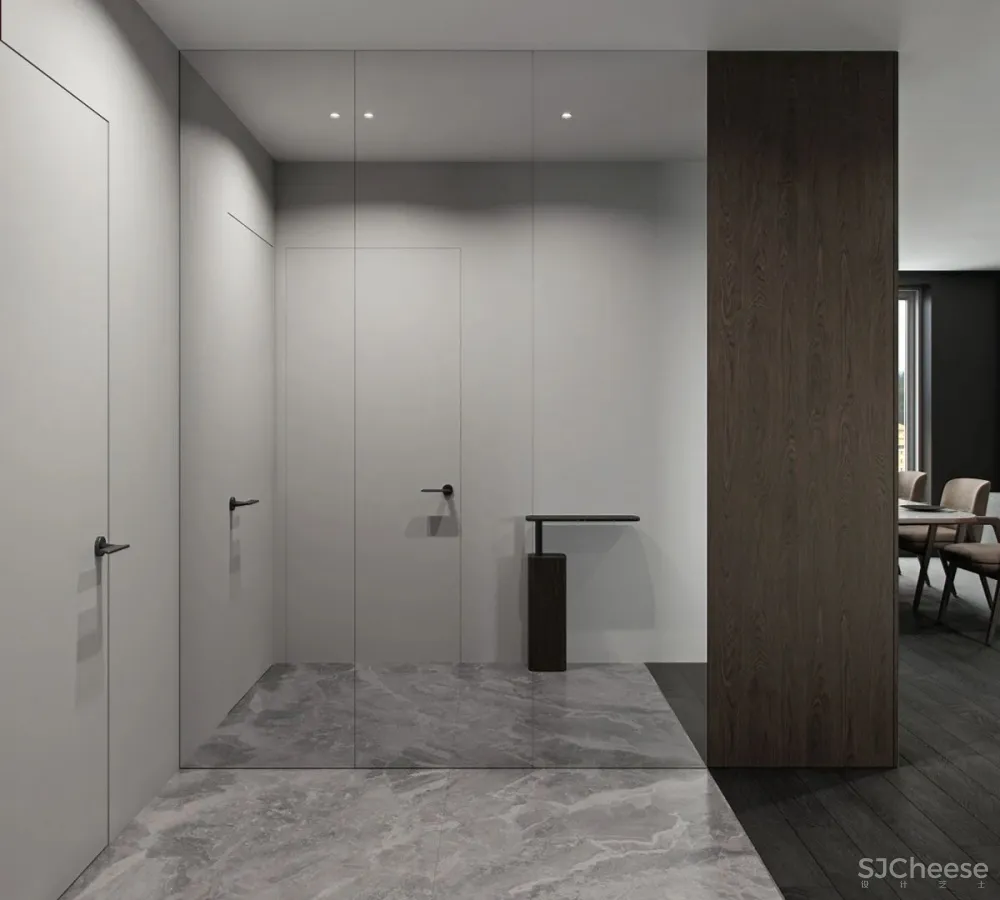 简单即是美!黑白色家居设计