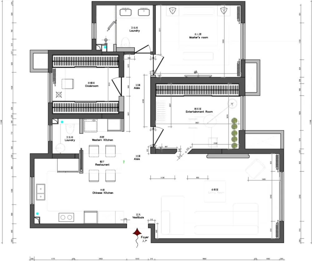 120㎡质感简约私宅,谁说黑色沉闷又压抑?
