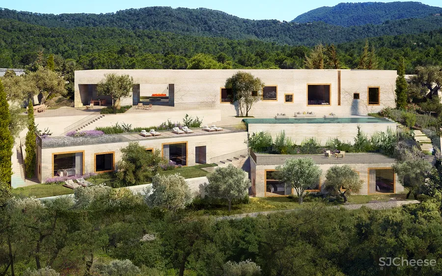 18个建筑大师,在一座岛上设计了50栋私人别墅,耗资28亿,原来融入自然才是真正的奢华