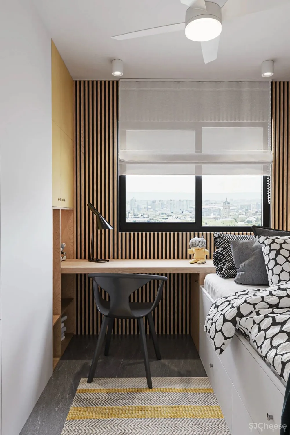 音乐老师进门不做隔断,138㎡三居室无玄关,照样美上天!