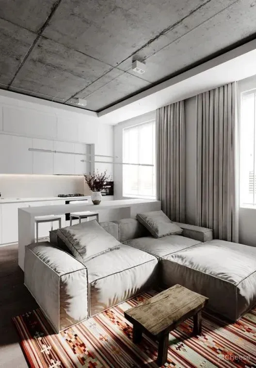 非黑即白,裸感十足的现代主义