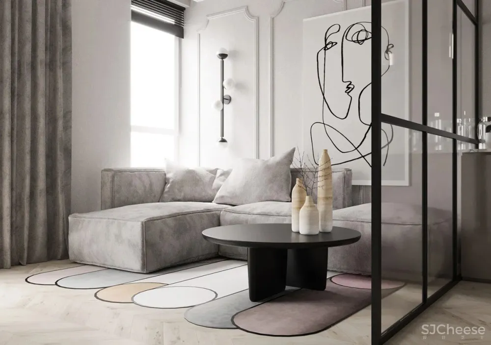 具有功能性和美学的小公寓