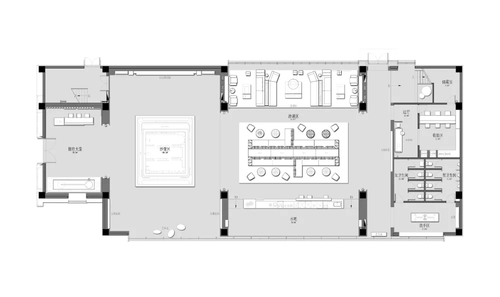 羽果设计新作:老工业城市美学风格的售楼处