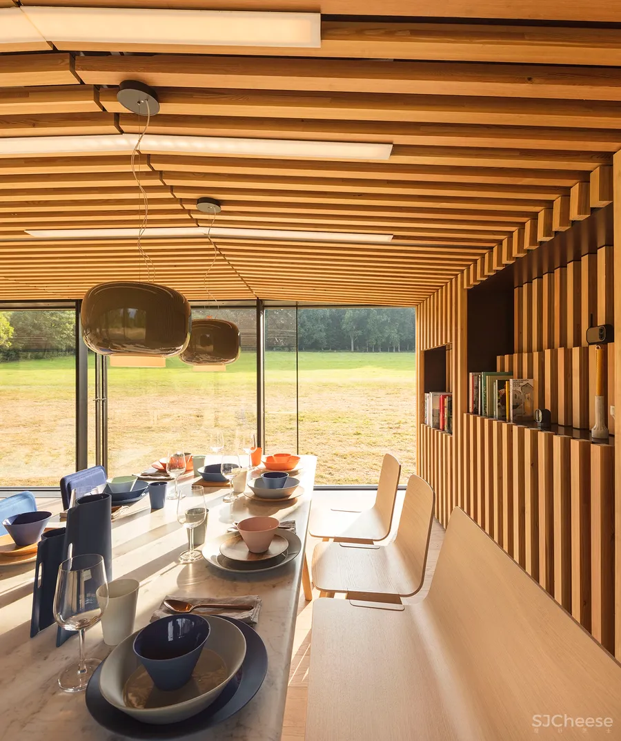 别墅这样设计,车库都省了!