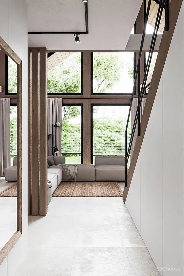 别拦着年轻人买LOFT，145㎡纯白 原木打造的治愈美宅，他们太会装了！