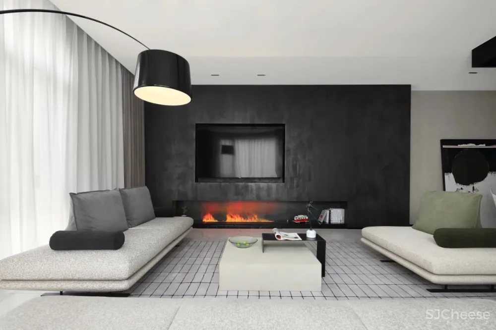 550㎡淡雅别墅,自然舒适的宜居生活!