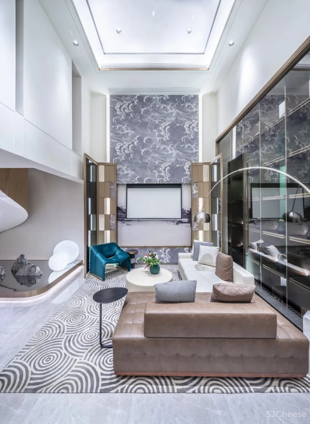 EH DESIGN 空间｜新现代主义风格的多重演绎 —— 越秀地产杭州项目合辑