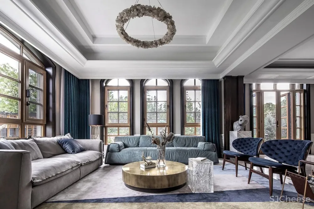 上海600㎡优雅别墅,仪式感才是高级精致!