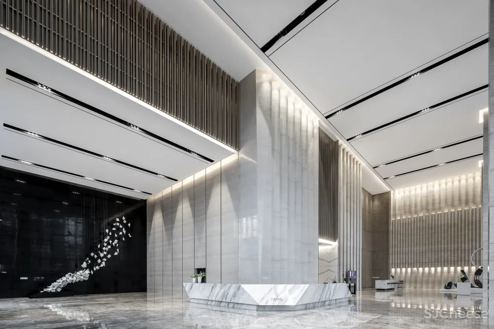 纯甲级写字楼—极具现代简约设计风格