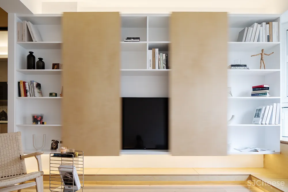 89㎡学区房改造,简约木质,超舒适!