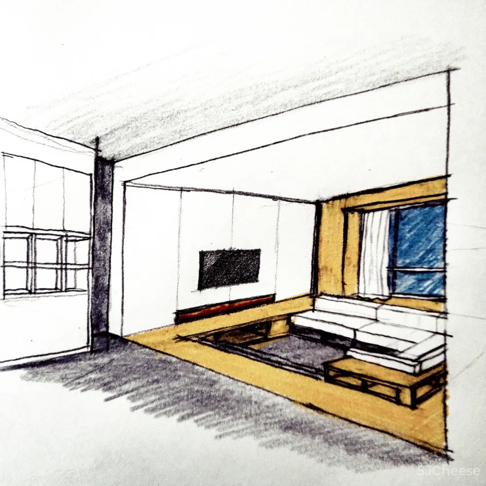 黑白木设计 极简纯白,回归自然!