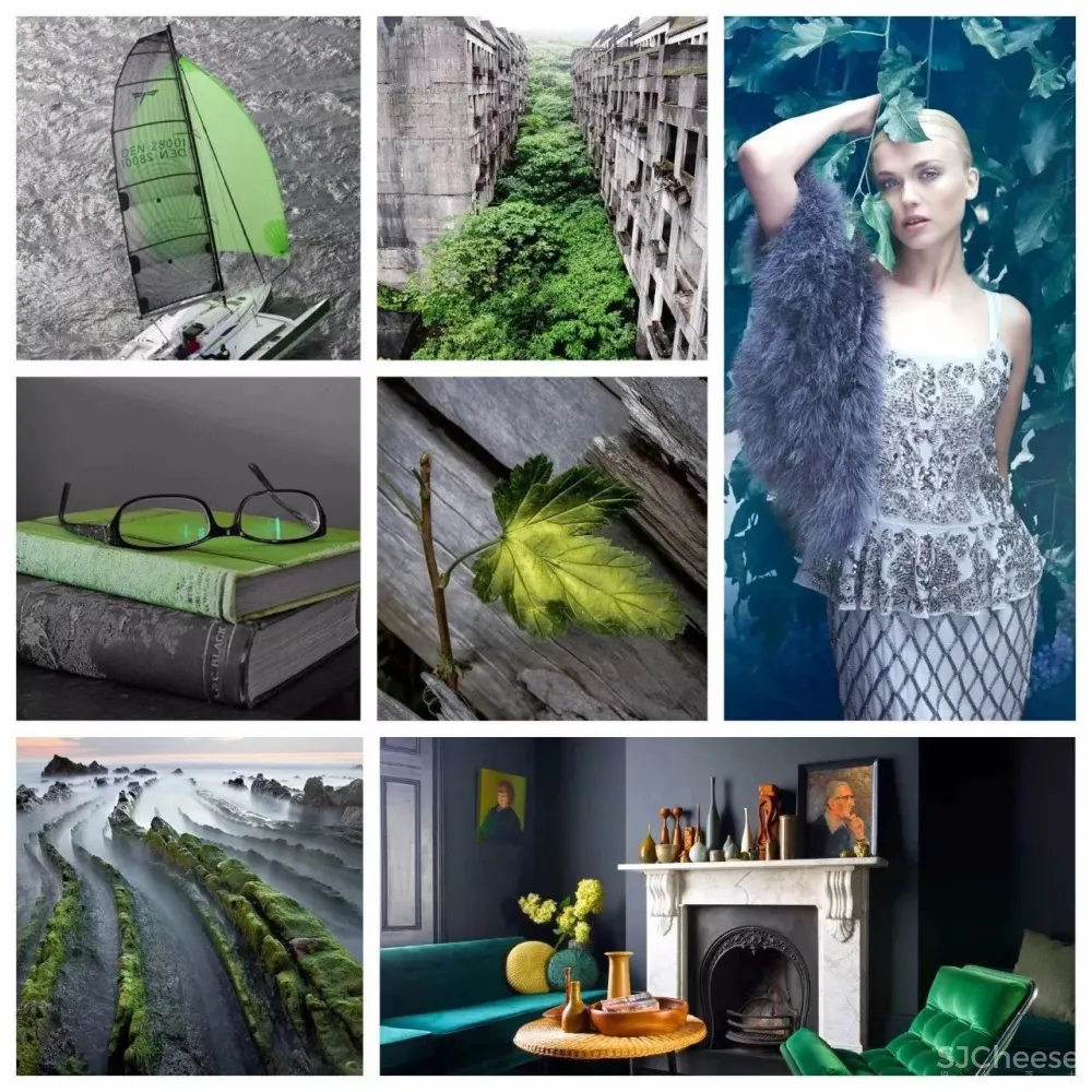 高级灰 绿色,你想象不到的好看!