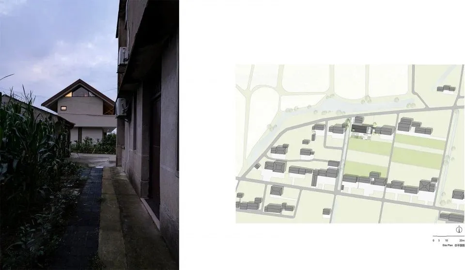 非典型性反乌托邦乡建 面向田野的住宅 空格建筑