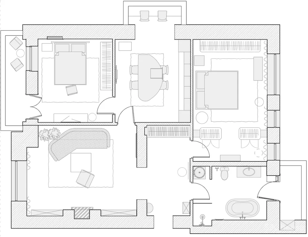 这才是简欧,形简,意赅!