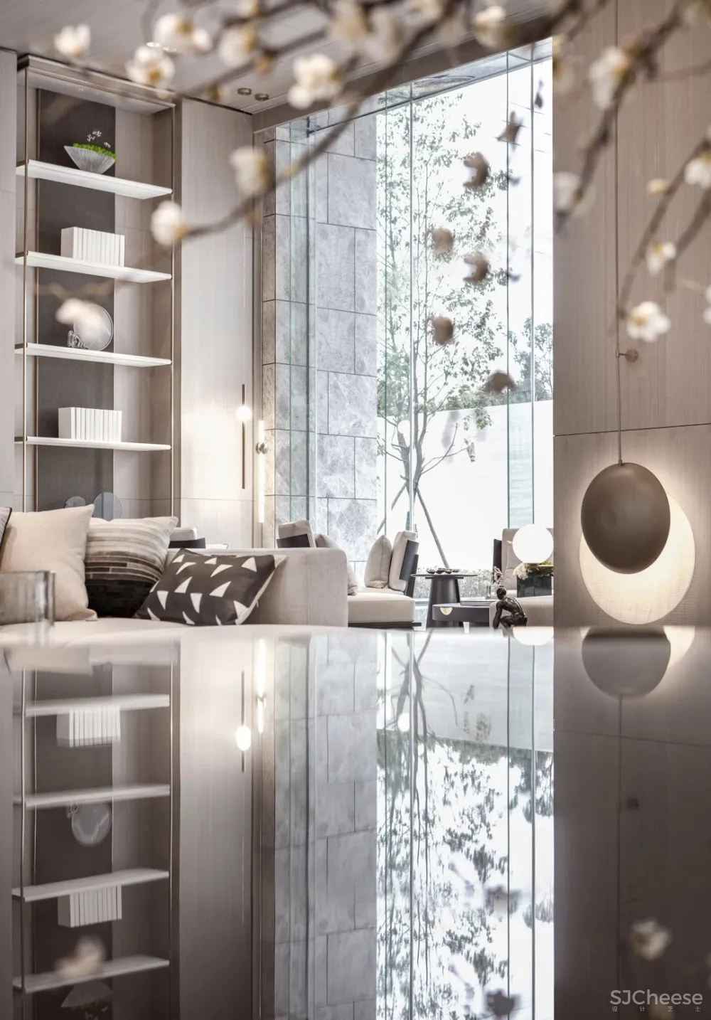 2020深圳国际精装住宅展×派尚设计：36㎡极小两房的艺术生活