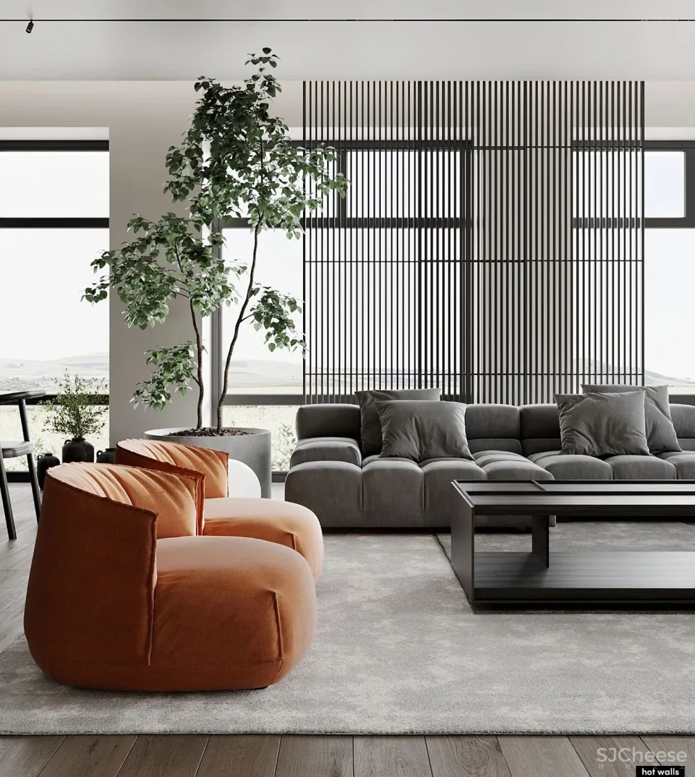 线条 高级灰,不一样的韵律美 hot walls