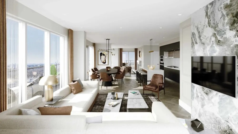 Real estate 独特设计 奢华公寓