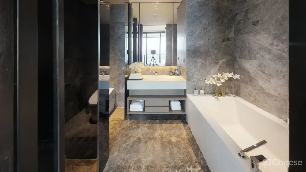 SCDA曾仕乾新作 曼谷泰颐「悦榕轩」六星级超豪华公寓 实景 效果图 平面图