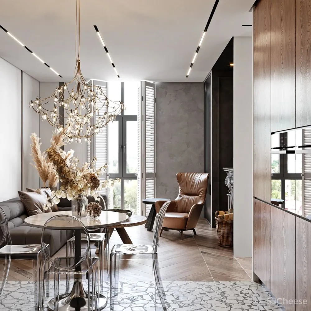 这些轻奢小户型,面积不过“三十而已”