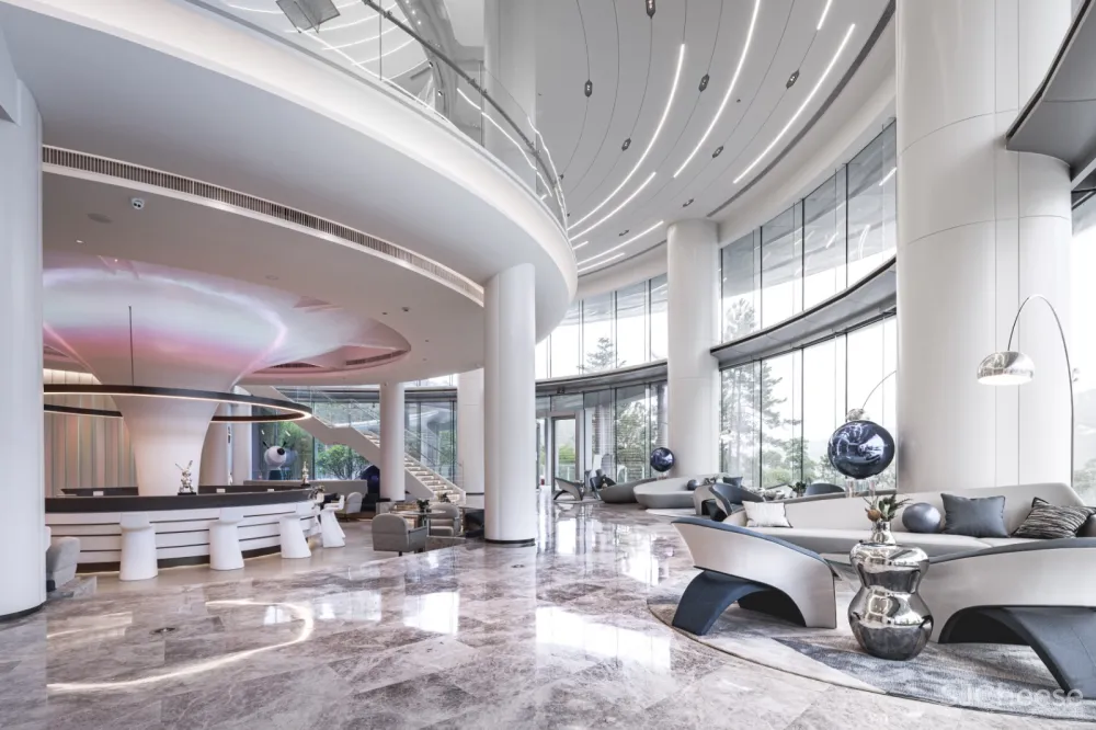 新作 | 天空之城,启发中国航天梦 恩平•泉林黄金小镇 / 上海骏地设计