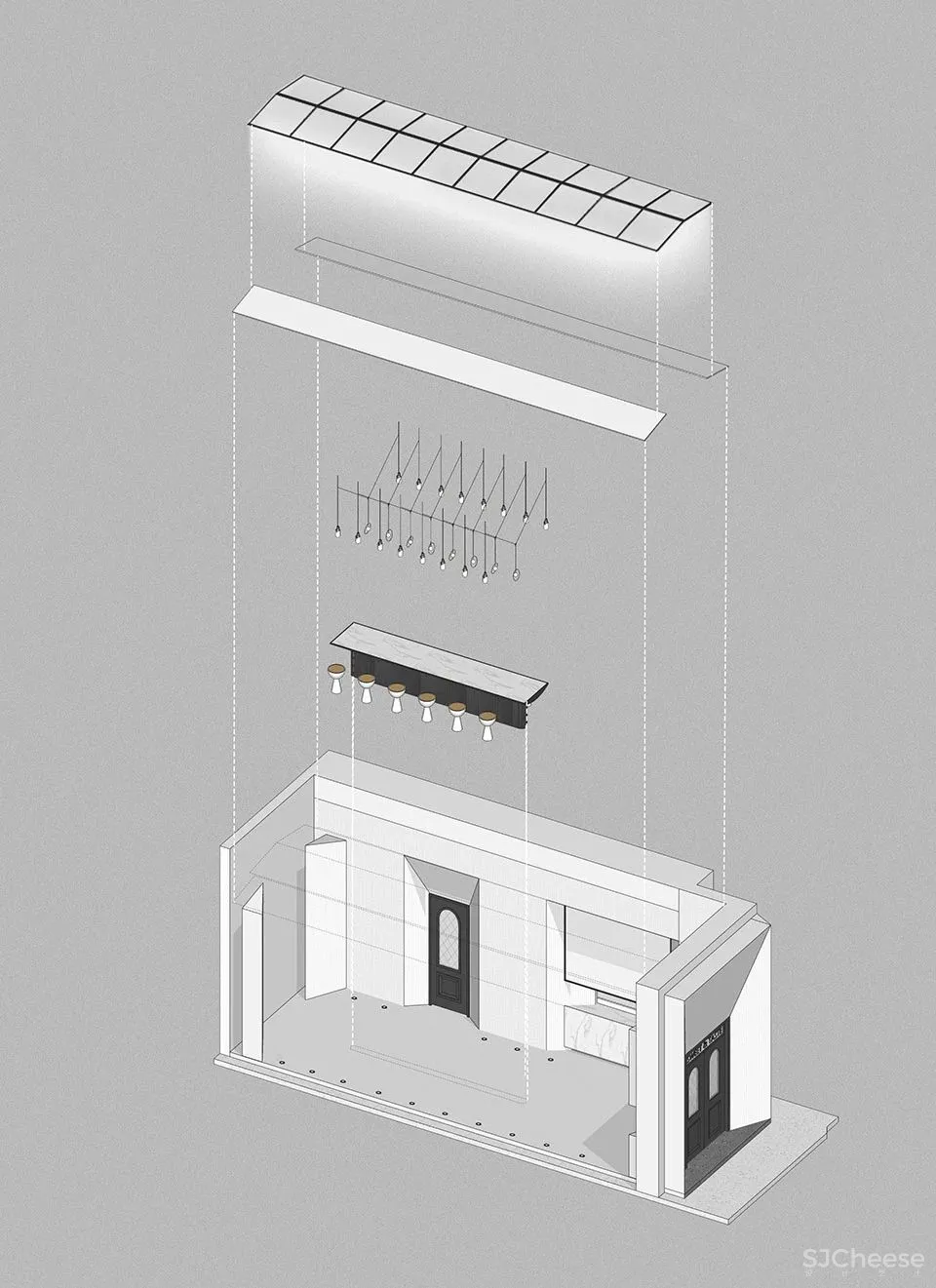 探索餐饮业态的多样表现 SWEET - TASTE 甜品店 明懿空间设计