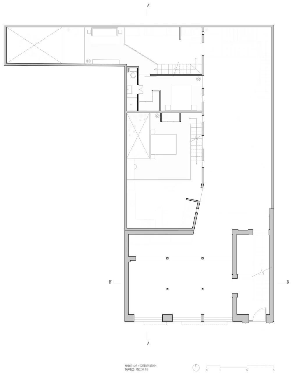 重塑历史建筑下的住宅空间 MM34公寓楼改造 Inca Hernandez