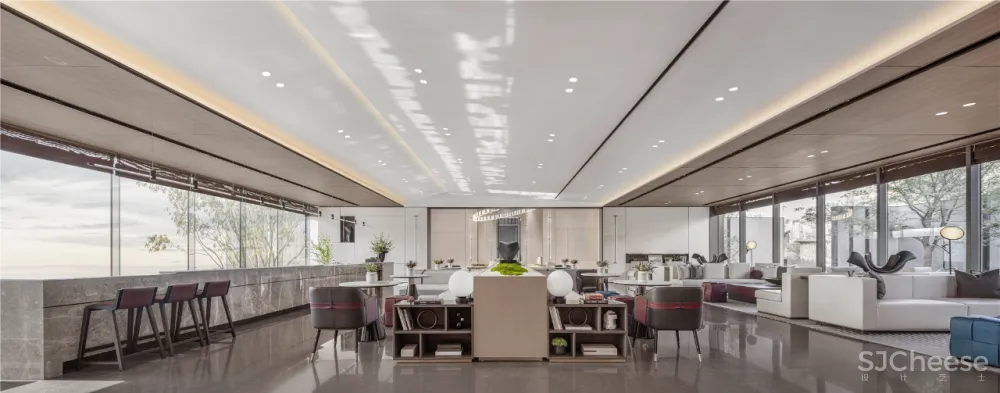 羽果设计新作:老工业城市美学风格的售楼处