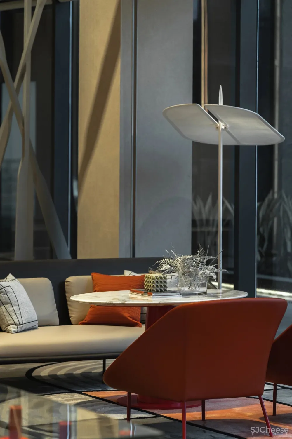 ENJOYDESIGN × 重庆万科悦来丨登悦计划,售楼处也能很“酷”