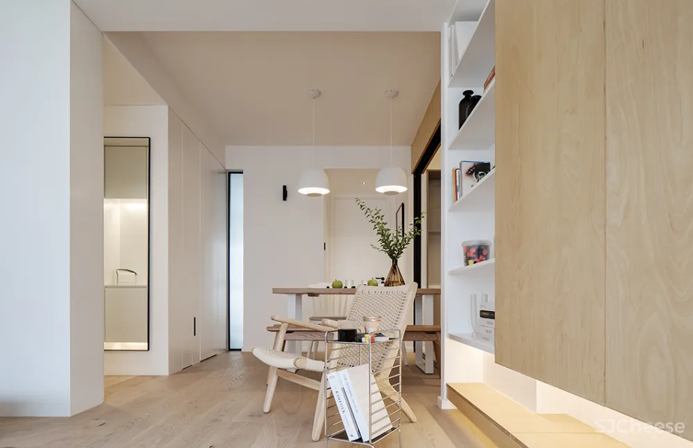 89㎡学区房改造,简约木质,超舒适!